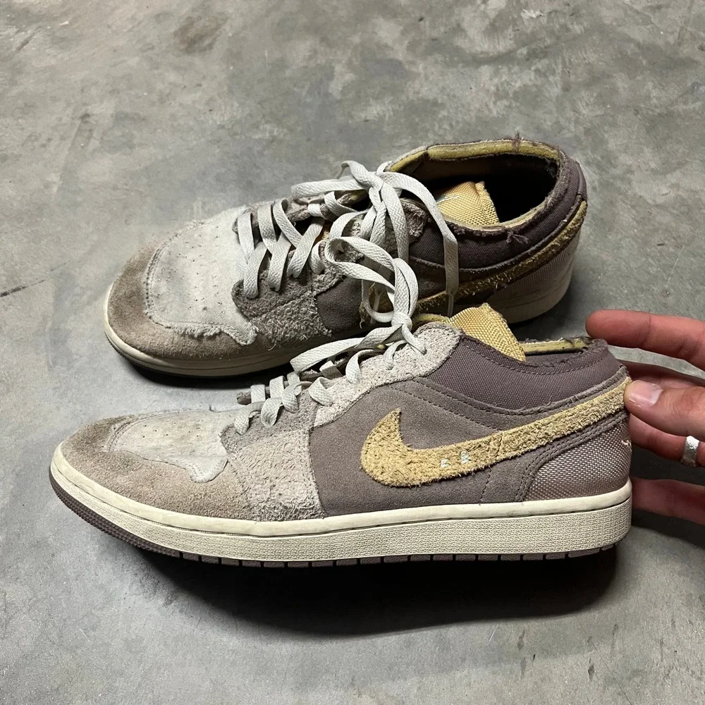 Nike Air Jordan 1 Low SE Craft Inside Out Tech Grey DN1635-200 Mens 10
